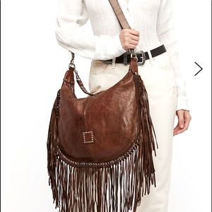 Free People Campomaggi Taranto distressed hobo